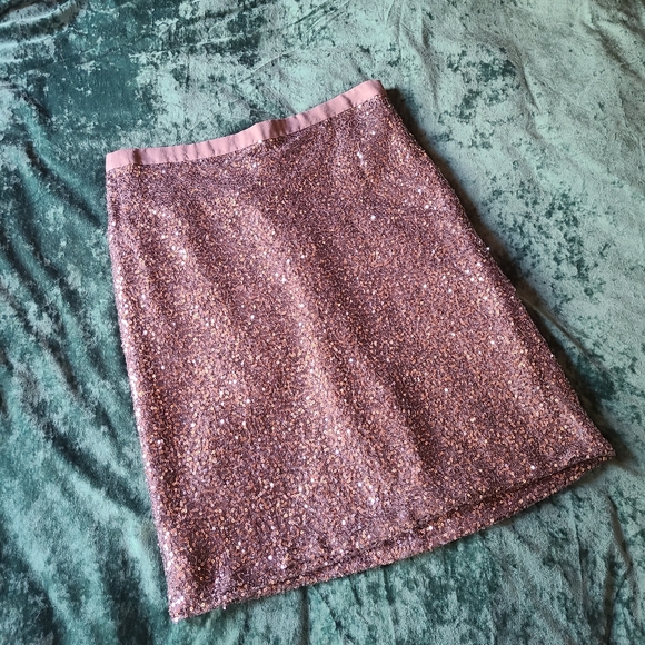 J. Crew Dresses & Skirts - Sequin knee length skirt sparkle party